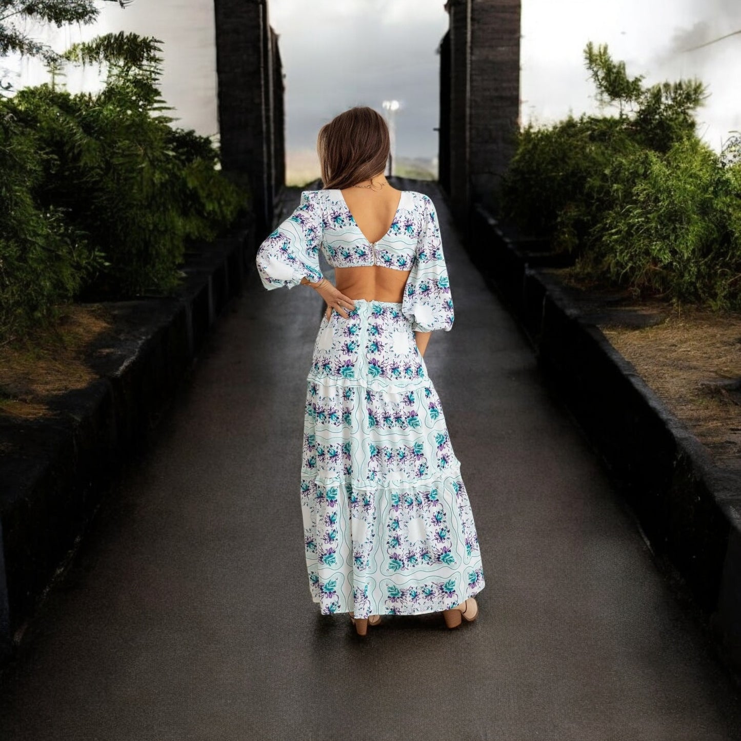 MAXI DRESS BOHO CHIC