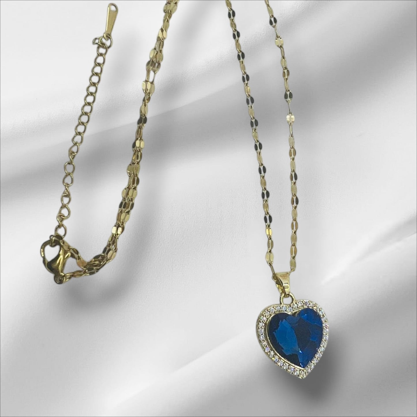 Blue Heart Pendant