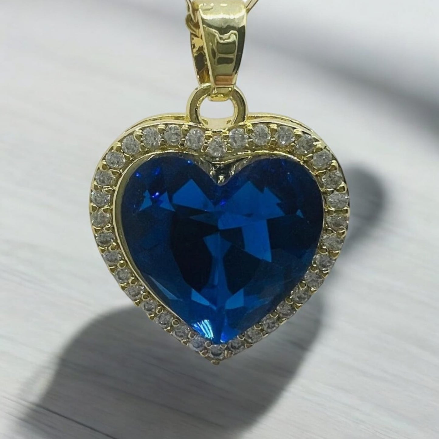 Blue Heart Pendant