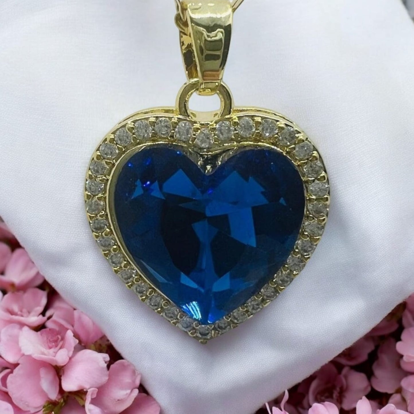 Blue Heart Pendant