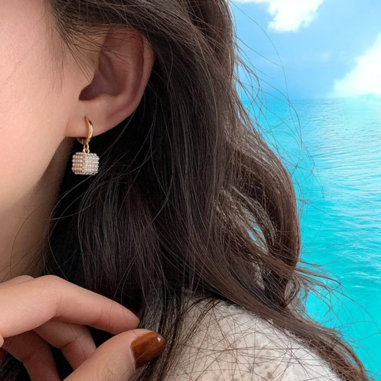 Golden Amour Earrings
