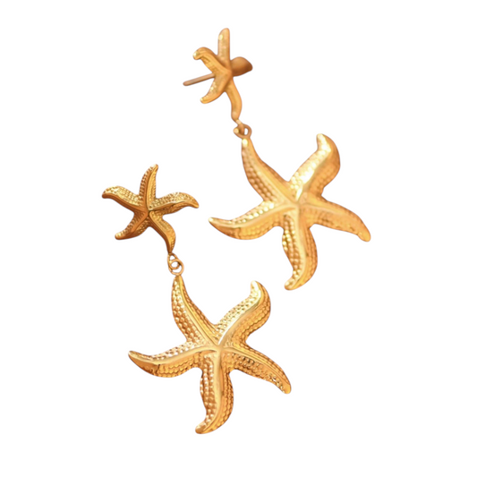 Oceanside Sea Star Stud Earrings